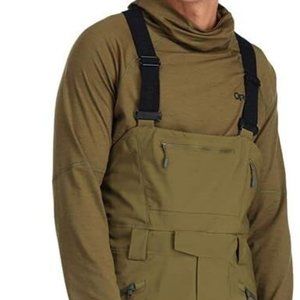 Outdoor Research - Men's Hemispheres II Bibs Loden- Ski or Snowboard Pant - XL